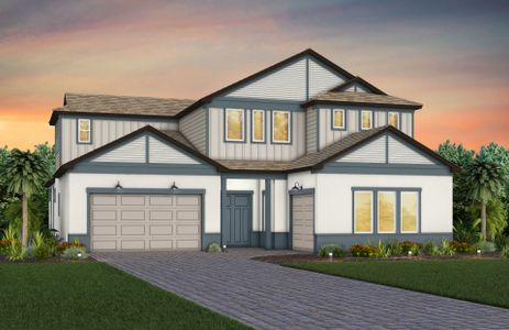 New construction Single-Family house 35137 Cohagen Trl, Zephyrhills, FL 33541 plan Sanibel - image