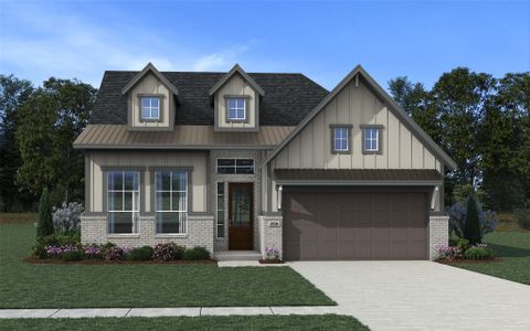 New construction Single-Family house 15030 Mission Ave, Mont Belvieu, TX 77523 plan Lauren 50′ Lot - image