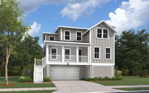 New construction Single-Family house 2871 River Rd, Johns Island, SC 29455 plan Sycamore - Single Family Homes - image