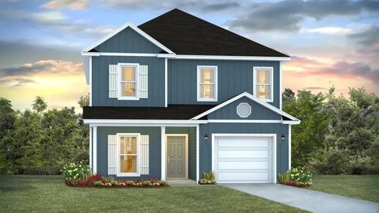 New construction Single-Family house 3524 Cottage Cove Ln, Panama City Beach, FL 32408 plan Alabaster - image