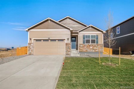 New construction Single-Family house 43204 Kawana Gulch St, Elizabeth, CO 80107 plan HARMONY - image