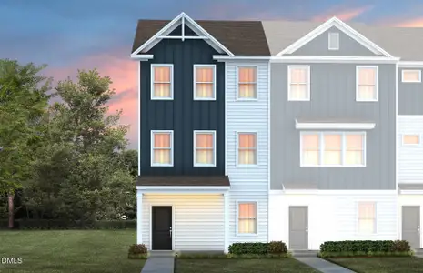 New construction Townhouse house 909 Fearless Rd, Durham, NC 27703 - image