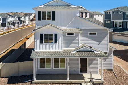 New construction Single-Family house 5699 Dakan Lp, Colorado Springs, CO 80927 plan Friesian - image