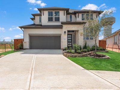 New construction Single-Family house 9842 Sunflower Mist Ln, Richmond, TX 77407 Goldeneye- photo 0 0