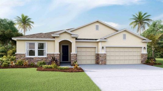 New construction Single-Family house 16812 Harvest Moon Wy, Lakewood Ranch, FL 34211 plan Camden - image