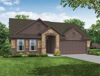 New construction Single-Family house 223 Van Horn Dr, Terrell, TX 75160 plan Austin - image