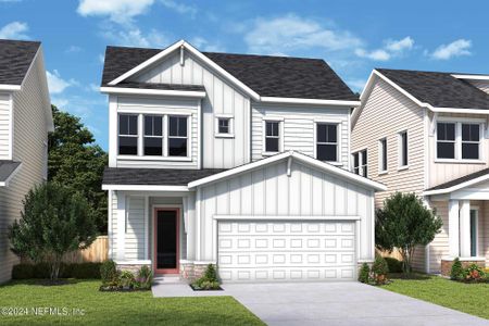 New construction Single-Family house 99 Seabrook Village Ave, Nocatee, FL 32081 The Seahorse- photo 0