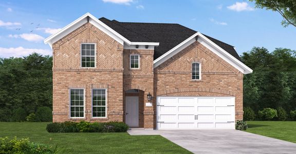New construction Single-Family house 4545 Brentfield Dr, Fort Worth, TX 76036 Kendall- photo 0