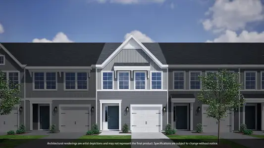 New construction Single-Family house 1070 Tea Rose Ct, Durham, NC 27703 plan Dahlia - image