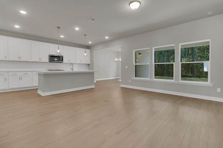 Living Room to Kitchen and Dining