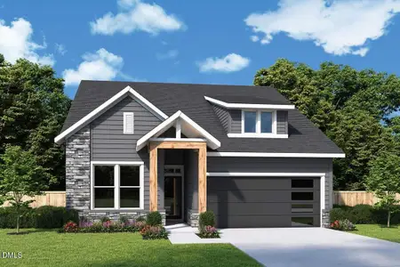 New construction Single-Family house 348 Aspen Ave, Pittsboro, NC 27312 - image