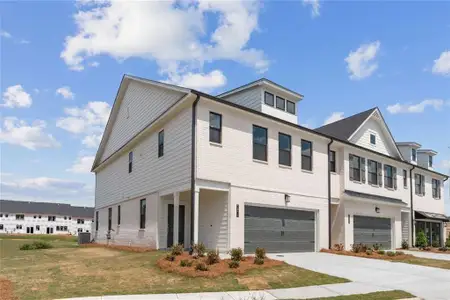 New construction Townhouse house 1323 Farmers Lp, Unit 3, Austell, GA 30106 plan Aster - image
