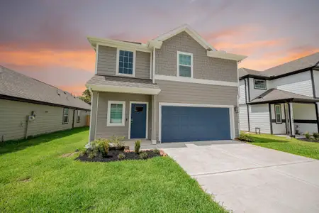 New construction Single-Family house 14019 Mount Hunter Dr, Willis, TX 77318 plan The Lakeland - image