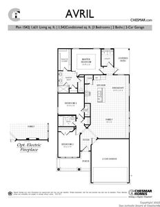New construction Single-Family house 2009 Shepards St, Seguin, TX 78155 plan Avril - image 5