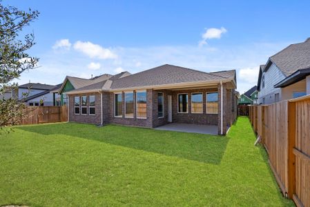 New construction Single-Family house 6223 Parthenon Dr, Manvel, TX 77578 plan Montgomery – 60′ Lot - image