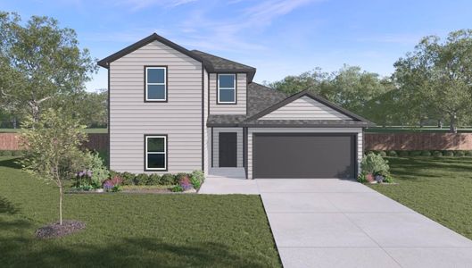 New construction Single-Family house 251 Golden Eagle Blvd, New Waverly, TX 77358 plan Midland - image