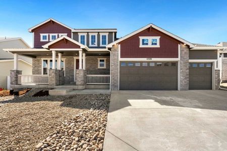 New construction Single-Family house 2587 Doe Ridge Way, Johnstown, CO 80534 - photo 0