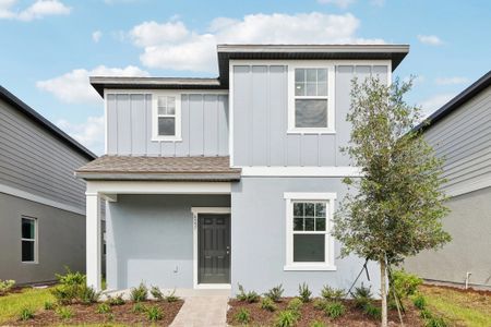New construction Single-Family house 2406 Duck Hawk St, Kissimmee, FL 34746 plan Lyon - image