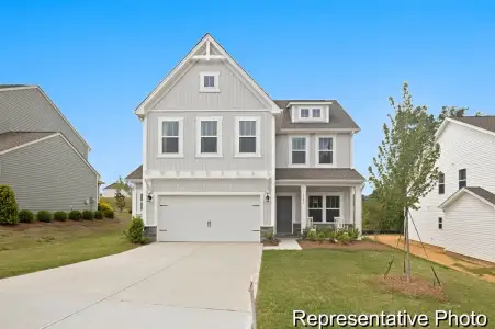 New construction Single-Family house 44 Open Meadow Ct, Lillington, NC 27546 plan Whitney - image