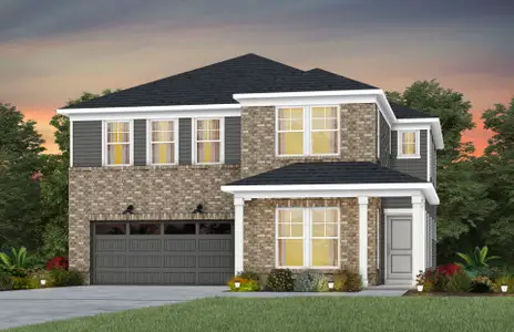 New construction Single-Family house 1232 Chasity Trails Ct, Indian Trail, NC 28079 plan Leyton - image