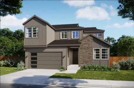 New construction Single-Family house 16816 Standing Elk Dr, Parker, CO 80134 - image