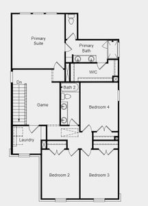 Design highlights include: gas line to the exterior and whole house white blinds.