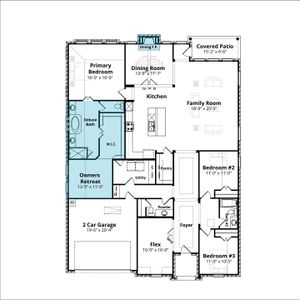 New construction Single-Family house 1410 Fieldstone Dr, Midlothian, TX 76065 plan Richmond - image 4