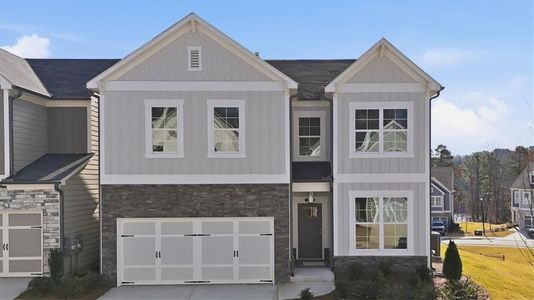 New construction Townhouse house 270 Lakeside Pl, Canton, GA 30114 plan The Sidney - image