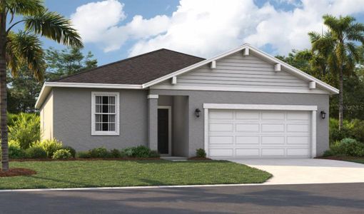 New construction Single-Family house 1845 American Wy, Haines City, FL 33844 plan The Portland - image