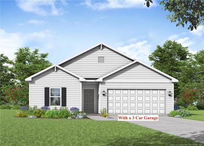 New construction Single-Family house 292 Black Duck Ln, Lillington, NC 27546 - image