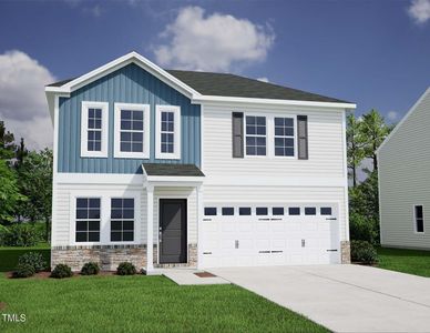 New construction Single-Family house 80 Roseshell Way, Youngsville, NC 27596 - photo 0