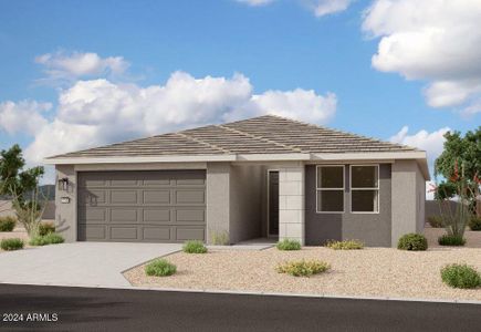 New construction Single-Family house 2325 E Wagon Wheel Lane, San Tan Valley, AZ 85140 Sunflower- photo 0