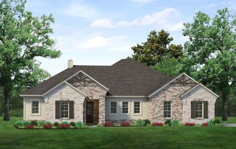 New construction Single-Family house 405 Texas Sage Trl, Weatherford, TX 76085 plan Colorado III - image