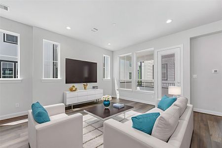 New construction Single-Family house 2708 Grand Fountains Dr, Unit F, Houston, TX 77054 plan 9301 - image