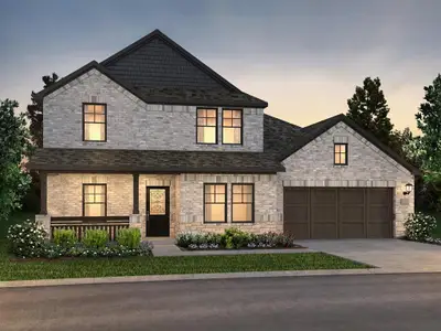 New construction Single-Family house 3504 Buffalo Creek Dr, Farmersville, TX 75442 plan The Patriot - image