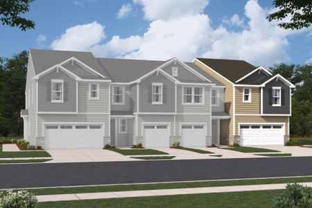 New construction Townhouse house 1235 Vibrant Rd, Charlotte, NC 28215 plan Vienna - image