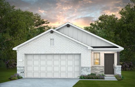 New construction Single-Family house 318 Point Nemo St, Crosby, TX 77532 plan Afton - image