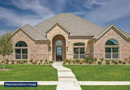 New construction Single-Family house 111 Broadmoor Ln, Ovilla, TX 75154 plan Covington FS - image