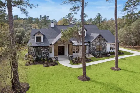 New construction Single-Family house 9516 Cedar Bnd, Plantersville, TX 77363 - image