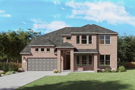 New construction Single-Family house 11216 Abbotsbury Rd, Fort Worth, TX 76052 plan Electra - image