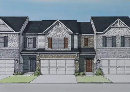 New construction Townhouse house 1311 Park Center Cir, Austell, GA 30168 null- photo 0