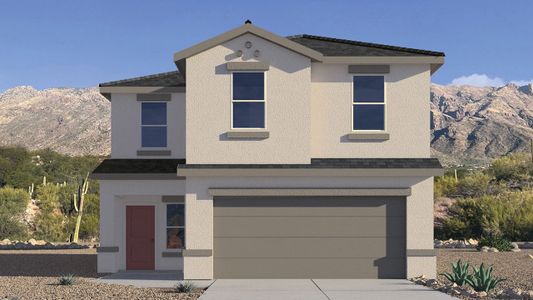 New construction Single-Family house 3985 E Market St, Tucson, AZ 85706 plan Kate - image