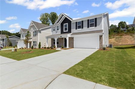 New construction Single-Family house 201 Sage Woods Wy, Dallas, GA 30132 plan Jensen - image