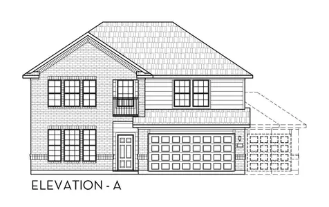 New construction Single-Family house 201 San Marcos Trail, Dayton, TX 77535 - photo 0