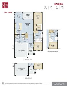 New construction Single-Family house 915 Signet Dr, Apollo Beach, FL 33572 plan Sanibel - image 3