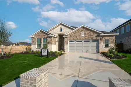 New construction Single-Family house 9526 Luke Path, San Antonio, TX 78254 plan Brandy - image