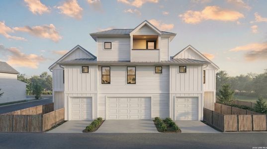 New construction Townhouse house 416 Santa Clara Pl, San Antonio, TX 78210 - image