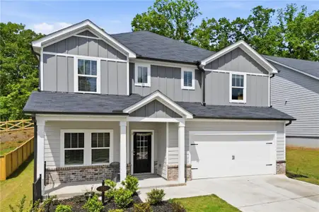 New construction Single-Family house 386 Denali Butte Ter, Canton, GA 30114 plan Johnson - image