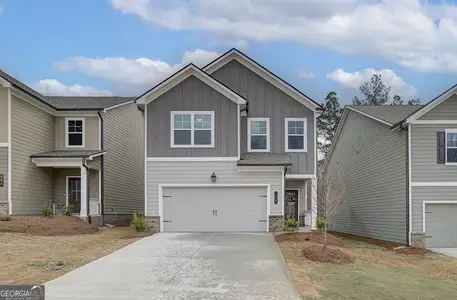 New construction Single-Family house 4301 Portsbrook Avenue, Snellville, GA 30039 Jackson- photo 0