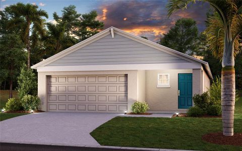 New construction Single-Family house 4453 Riverbend Blvd, Haines City, FL 33844 - image